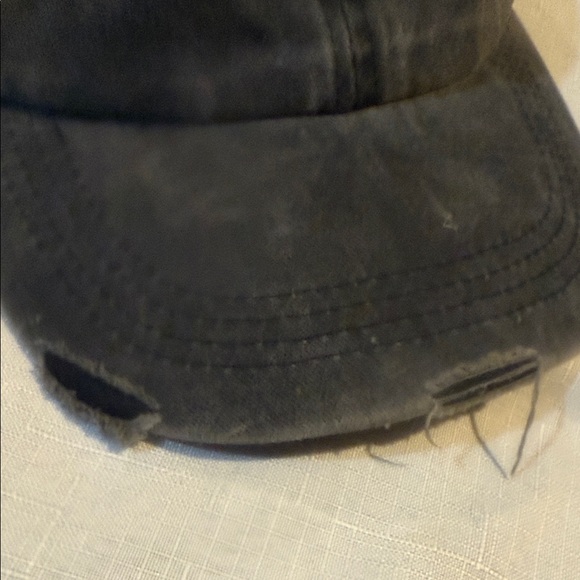 Free People Black Mesh Trucker Hat - Picture 6 of 8